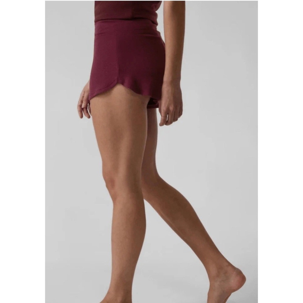 Athleta 3x‎ Well Rested Rib Sleep Short NWOT 981370-05 - Picture 2 of 7